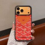 Goyard Classic Monogram Detachable Card Holder Wallet Luxury Phone Case - 图片 15